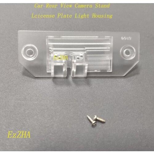 EzZHA Car Rear View Parking Backup Camera Bracket License Plate Lights For Ford Mondeo C-MAX C Max Focus Sedan 2 3