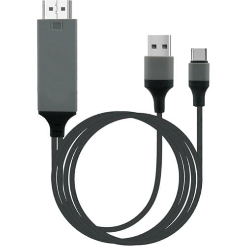 2M Type C Cable Android Phone to TV Adapter USB C HDTV Video Link For Dell ASUS Samsung S20 S8 S9 S10 Plus Note 20 for Huawei