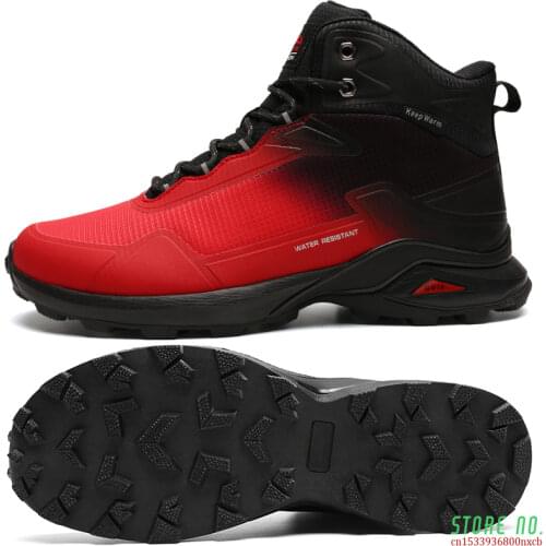 New Waterproof Mens Golf Boots Warm Quality Golfing Shoes Big Size 40-48 Anti Slip Golf Shoes Outdoor Walking Sneakers