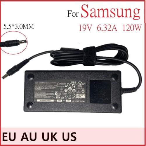 Original for Samsung Xuanlong Knight Notebook 8500GM 800G5M power adapter 19V6.32A 120W