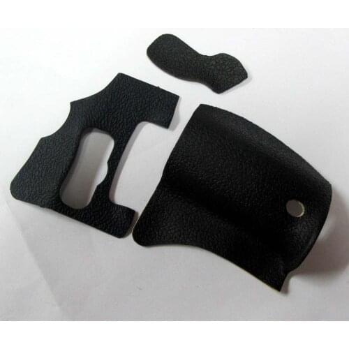 NewA Front Grip Side Back Thumb Rubber Cover Unit For Canon For EOS 600D Rebel T3i Kiss X5 Adhesive Tape 600D USB Rubber