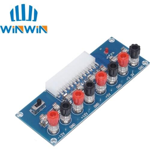 XH-M229 Desktop Chassis Power Supply ATX Adapter Board Takeout Board Outlet Module Power Supply Output Terminal Module
