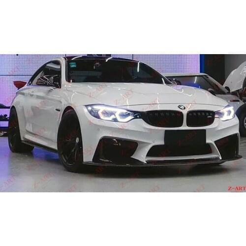 Z-ART 2015-2019 M4 retrofit front bumper for M3 refit front bumper for F80 tuning bodi kit for F82 F83 front bumper