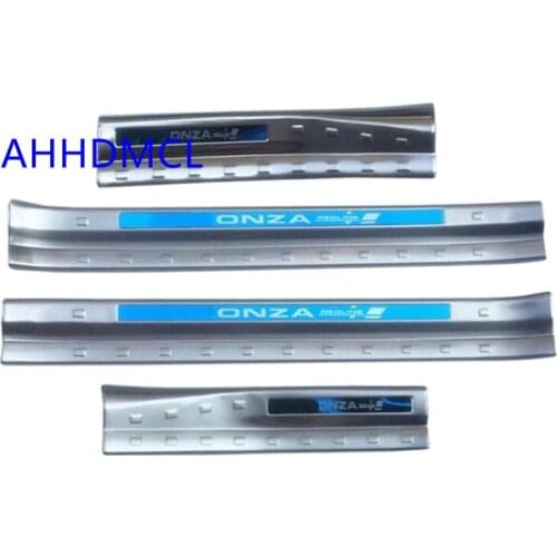 Car Welcome Pedal Threshold Strip Door Sill Strip For Chevrolet Monza 2019 2020