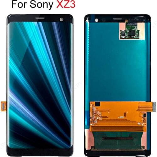 Free Sticker Original LCD For Sony xperia XZ3 LCD Touch Screen Digitizer panel glass Assembly Replace display H9436 H8416 H9493