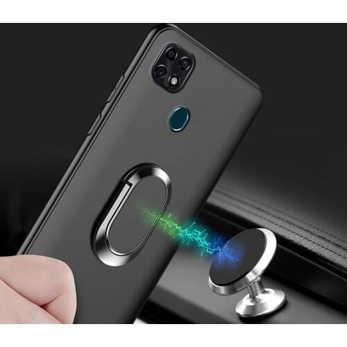 Blade 20 Smart Cover Case Magnetic Back Case For ZTE Blade 20 Smart V5010 6.49" Soft Silicone Magnet Cover