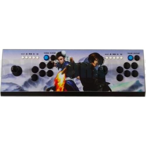 Double arcade game controller 3D pandora 2200 games in 1 with pause turbo function VGA HDMI output