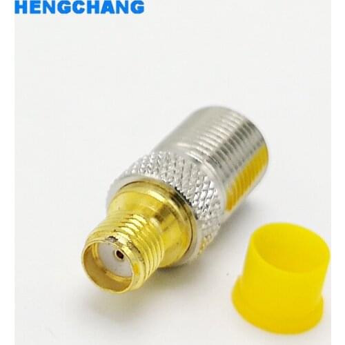 F type to SMA connector F type female to SMA female Coaxial connector adapter 1pcs