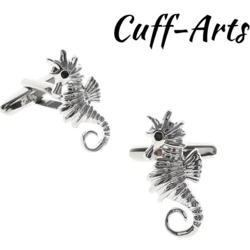 Mens Cufflinks Seahorse Cufflinks Gifts for Men Gemelos Les Boutons De Manchette by Cuffarts C10554