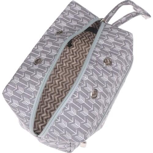 Yarn Storage Bag Organizer with Divider for Crocheting Knitting Organization 1PC