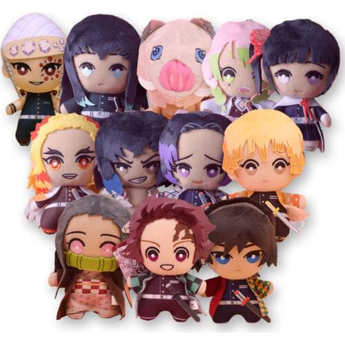 Anime Demon Slayer Cosplay Plush Doll Kimetsu No Yaiba Kamado Nezuko Tanjirou Lovely Dolls Toy Gift