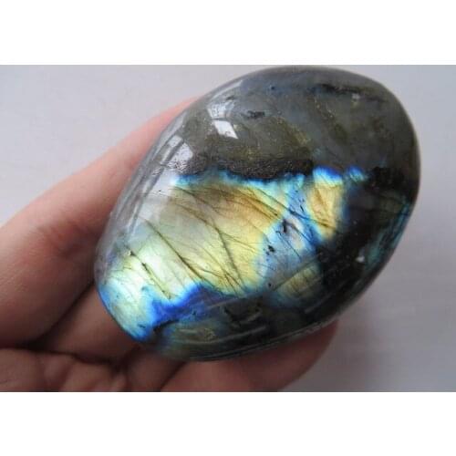 A Rare NATURAL Flash Labradorite Crystal Gem Stone Original Reiki 94g