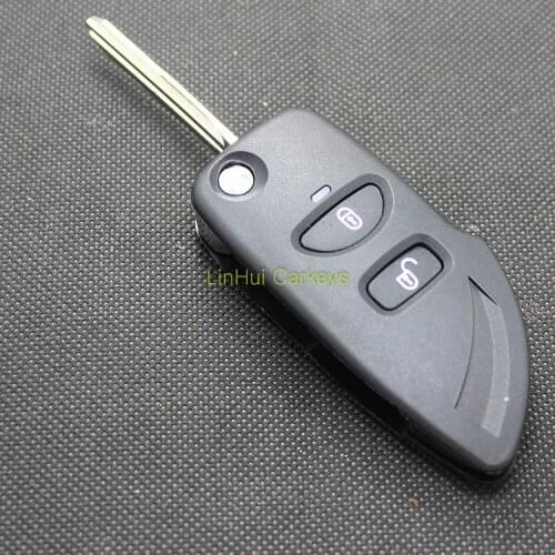 PINECONE for HYUNDAI TUCSON Remote Key 2+1 Back Buttons Uncut Blade Modified Remote Blank Key Shell 1 PC