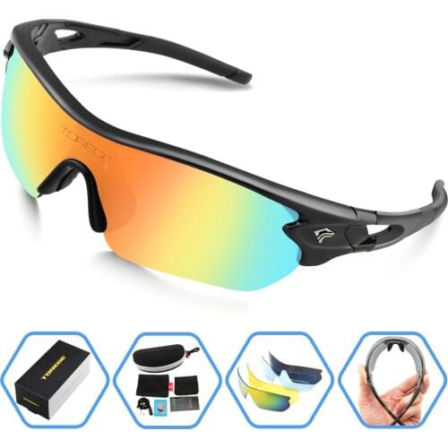 New Sports Polarized Sunglasses Brand Designer Men Women Sports Glasses for Climbing Driving Running Fishing Golf UV400 Lens