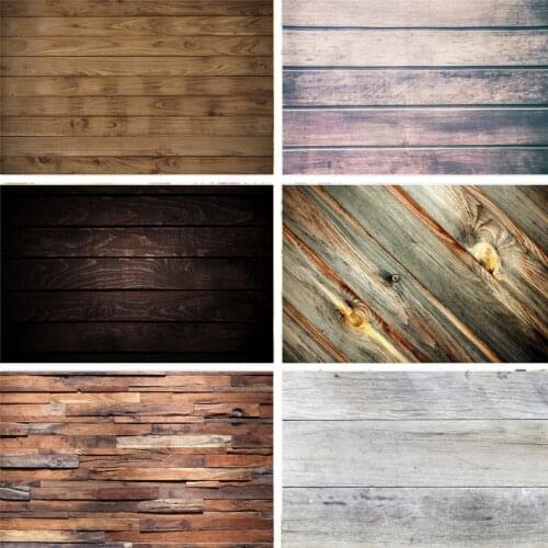 Nitree Vinyl Photo Studio Photography Backdrop Photo Wooden Floor Texture Background Baby Product Display Prop