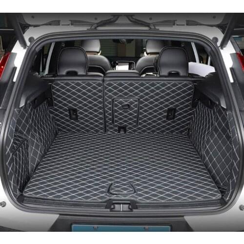 High quality! Special car trunk mats for Volvo XC40 2021 durable boot carpets cargo liner mats for XC40 2020-2018,Free shipping