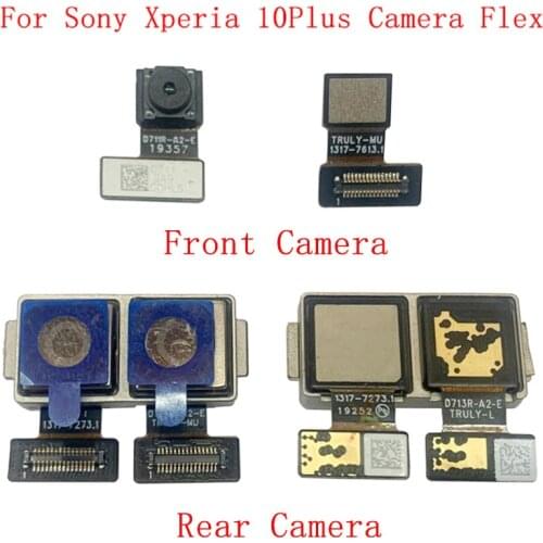 Back Rear Front Camera Flex Cable For Sony Xperia 10 Plus Main Big Small Camera Module Repair Replacement Parts