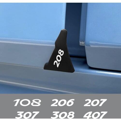 Car Door Corner Bumper Collision Protector Cover For Peugeot 206 207 208 307 308 407 2008 3008 5008 RCZ Auto Tuning Accesorios