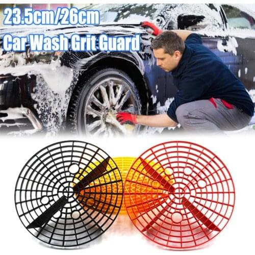 1PC 23/26cm Multicolor Car Wash Grit Guard Insert Washboard Water Bucket Filter Scratch Dirt Auto Cleaning Tool Isolation Net