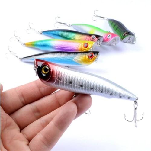 1pcs Floating Pencil Fishing Lure 15.8g 10.5cm Artificial Hard Baits Carp Fishing Wobbler Minnow Bass Pike Bait Fake Lure