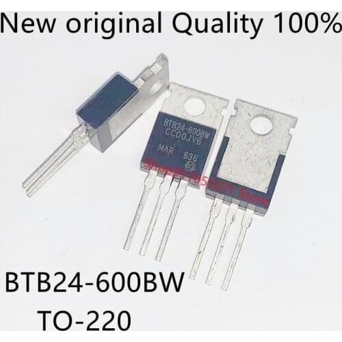 10PCS/LOT BTB24-600BW TO-220 25A 600V New spot hot sale