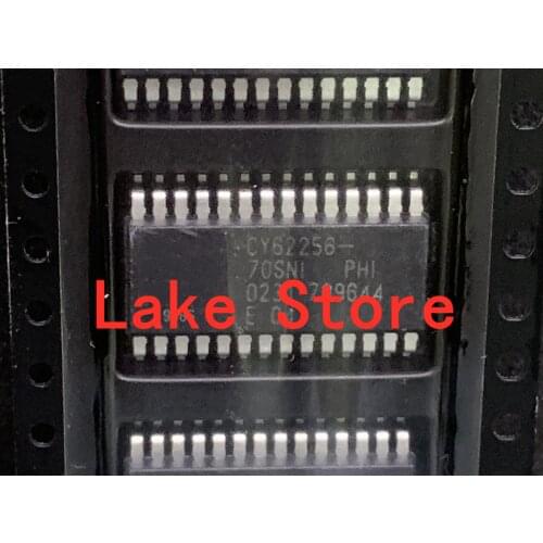10 unids/lote CY62256LL-70SNC CY62256LL CY62256 SOP-28