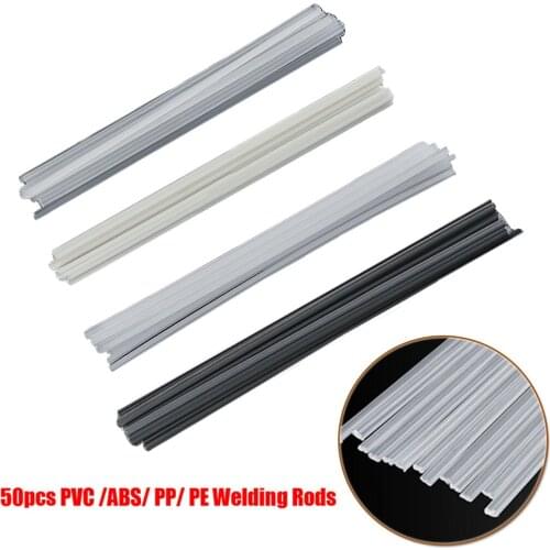100Pcs Plastic Welding Rods 200mm PVC/ABS/PP/PE Welding Rod Welding Sticks Electrode For Plastic Welder Tool