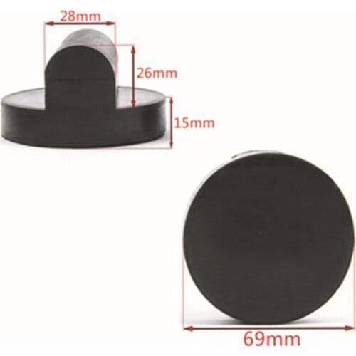 6.9cm Black Car Rubber Jack Pads Tool Jacking Adapter For BMW Mini R50/52/53/55 Car Lifting Jacking Repair Tool Frame Protector