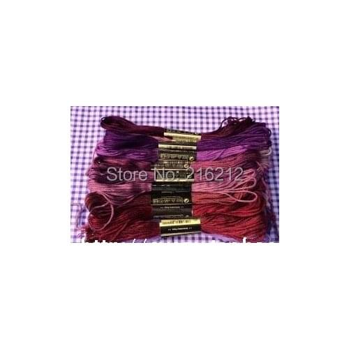 8.7 Yard Embroidery Thread Cross Stitch Thread Floss CXC Similar DMC 447 colors