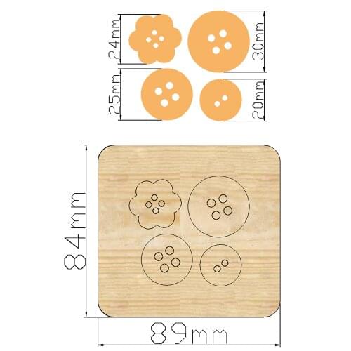 Пуговицы для скрапбукинга ACCUCUT China At AliExpress