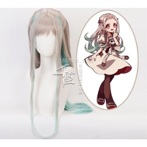 Anime Toilet-bound Jibaku Shounen Hanako-kun Cosplay wigs Hanako kun Nene Yashiro Synthetic Hair Wig