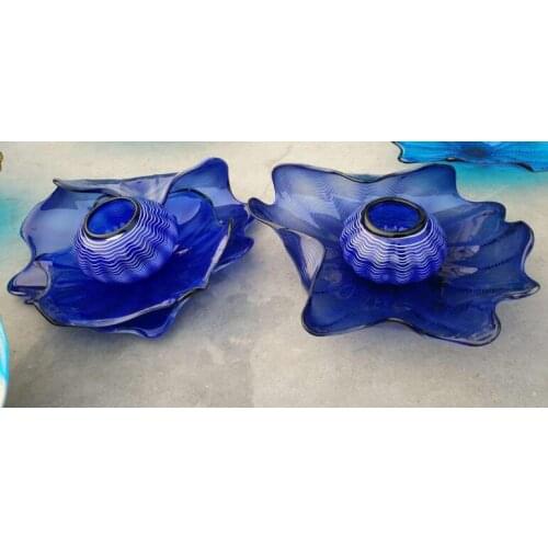 Free Shipping New Style Hand Blown Glass Table Decor Art Murano Glass Bowls