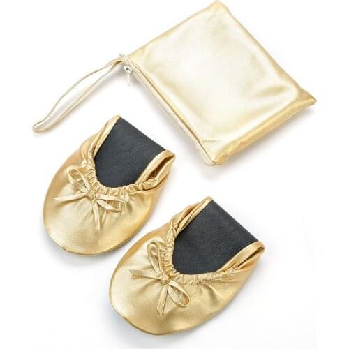 Free shipping ! Fairy GoldMother Bridesmaids Flats wedding gift with bag in big discount
