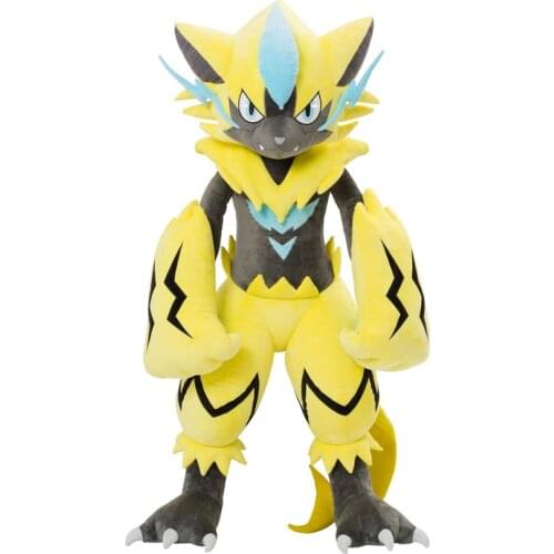 Big size 30cm plush Zeraora soft lovely new animal doll good quality stuffed soft positive energy Halloween christmas gift kid