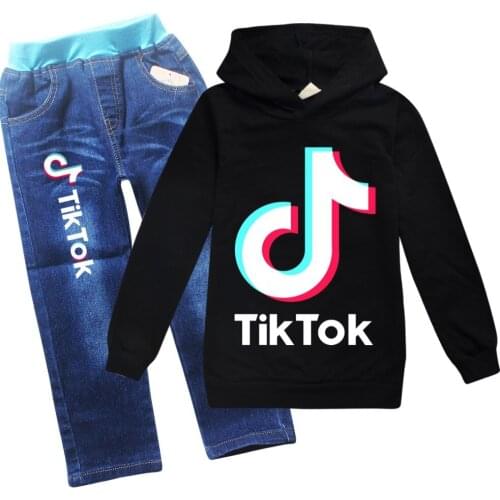 Kids Baby Girl Clothing Set Spring Autumn Fashion Hoodie Tops and Jeans 2pcs Cute Children Clothes Girls Set 2-16Year
