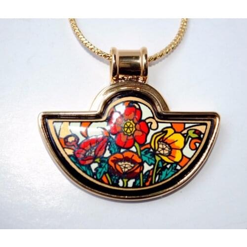 Enamel Pendant European and American style cloisonne process010