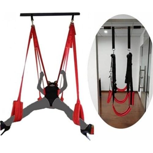 Sex swing luxurious soft material sex furnitureFetish bandage door erotictoys for couple Upgraded version restraints adult toys