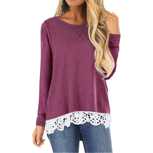 Patchwork T-shirt Women Long Sleeve Tops Tee 2021 Spring Autumn T Shirt Women Clothes Female O-neck Tee harajuku mujer camisetas