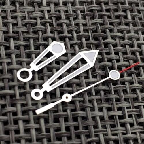 Watch Hand Pointer Needle with C3 Luminous for SKX007/ SBBN, NH35A/ NH36A Movement Watch Accessories