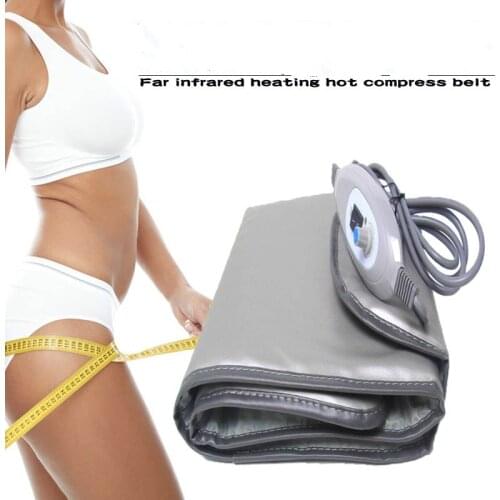 Far infrared ray heating non vibration massage belt warm warm stomach waist hip salon warm palace home heating body