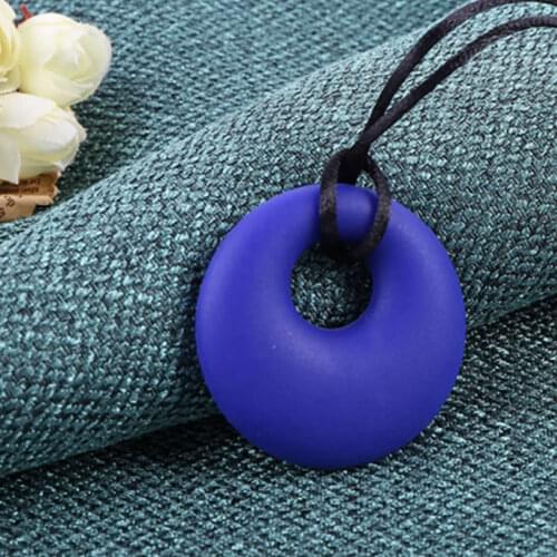 Baby teeth Explosive food Grade Round Pendant Silicone Environmental Protection non-toxic silicone Pendants training teethers
