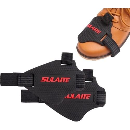 TPU soft Anti Skid Ribbon Motorbike Boot Cover Black Motorcycle Rubber Shift Sock Protective Guard Gear