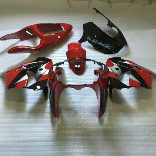 Motorcycle Fairing kit for KAWASAKI Ninja ZX9R 2000 2001 ZX9R 00 01 zx9r 00 01 Red black ABS Fairings bodywork+7 gifts SD40