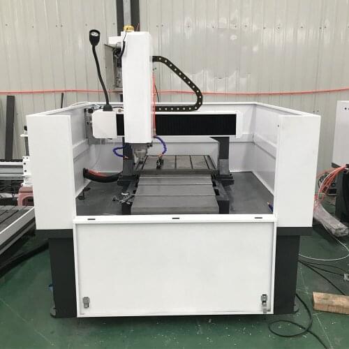 CE standard 2.2KW water cooled spindle mini table cnc router 6060 cooling tools cutting machine soft metal