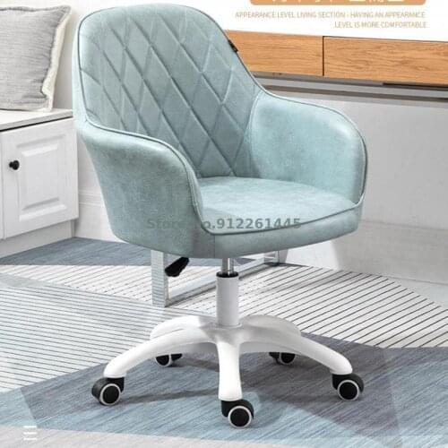 Small space computer chair student dormitory study chair study desk net red chair lift rotating writing chair home