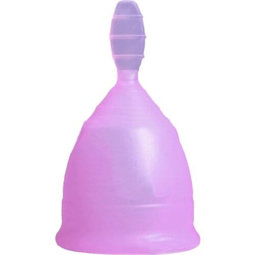 Lady Vrouwen Girl Menstruatie Cup Zachte Siliconen Materiaal Hygiëne Herbruikbare Menstruatie Cup Handig Grade Menstruatie Cup