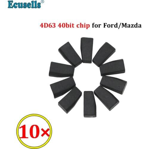 10pcs/lot Auto Transponder Chip Car key chip 4D63 40Bit 4D ID63 chip for Mazda for Ford for Lincoln for Mecury