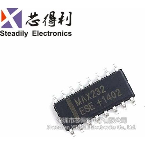 10pcs/lot Max232ese Max232cse Sop-16 New RS-232 Interface Driver