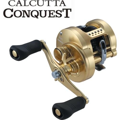 2018 NEW Original SHIMANO CALCUTTA CONQUEST 200 201 300 301 400 401 Baitcasting Reel 6.2:1 MICROMODULE GEAR Made in Japan
