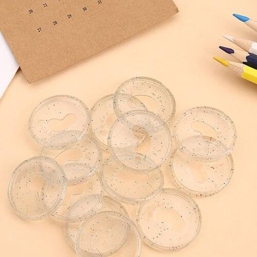 35MM Mushroom Hole Loose-leaf Discs Binder Ring Binding Buckle 360 Degree Foldable Notebook Binder School&Office Supplies